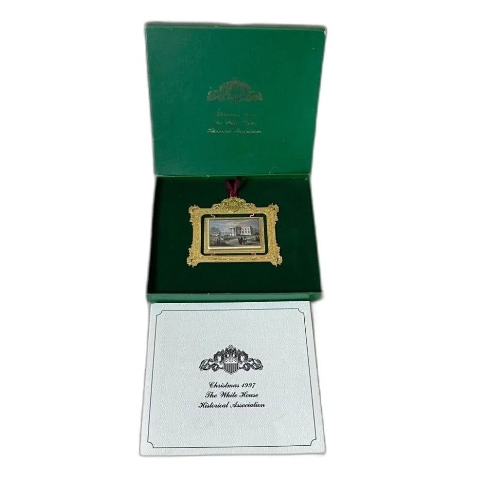 Vintage Christmas 1997 The White House Historical Association‎ Ornament